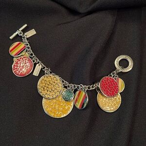 Rare Coach Charm Bracelet vintage